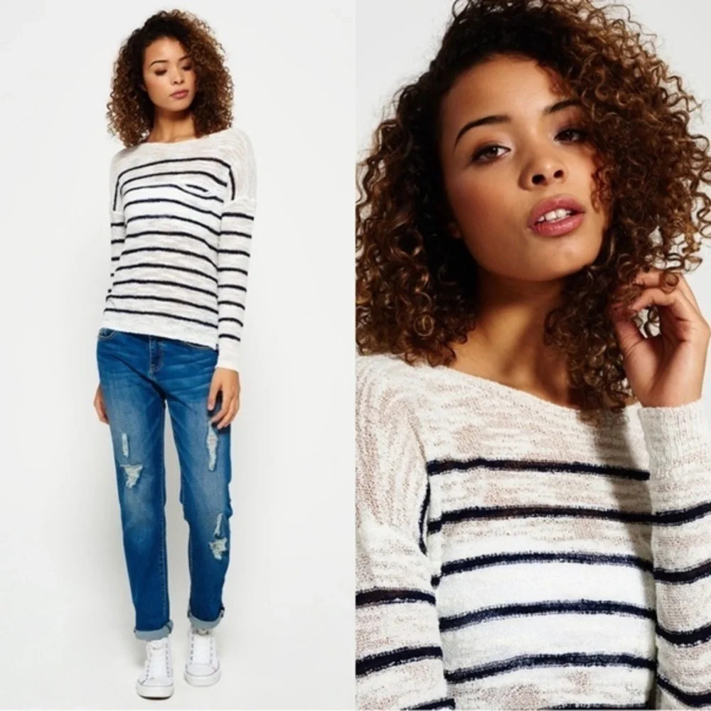 SUPERDRY Rio Slub‎ Pocket Knitted Top XS